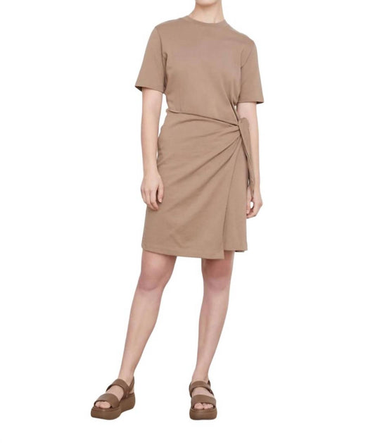 Vince - Short Sleeve Side Tie Dress