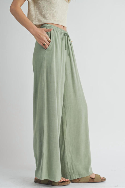 Sadie & Sage - Sugarloaf Linen Pants