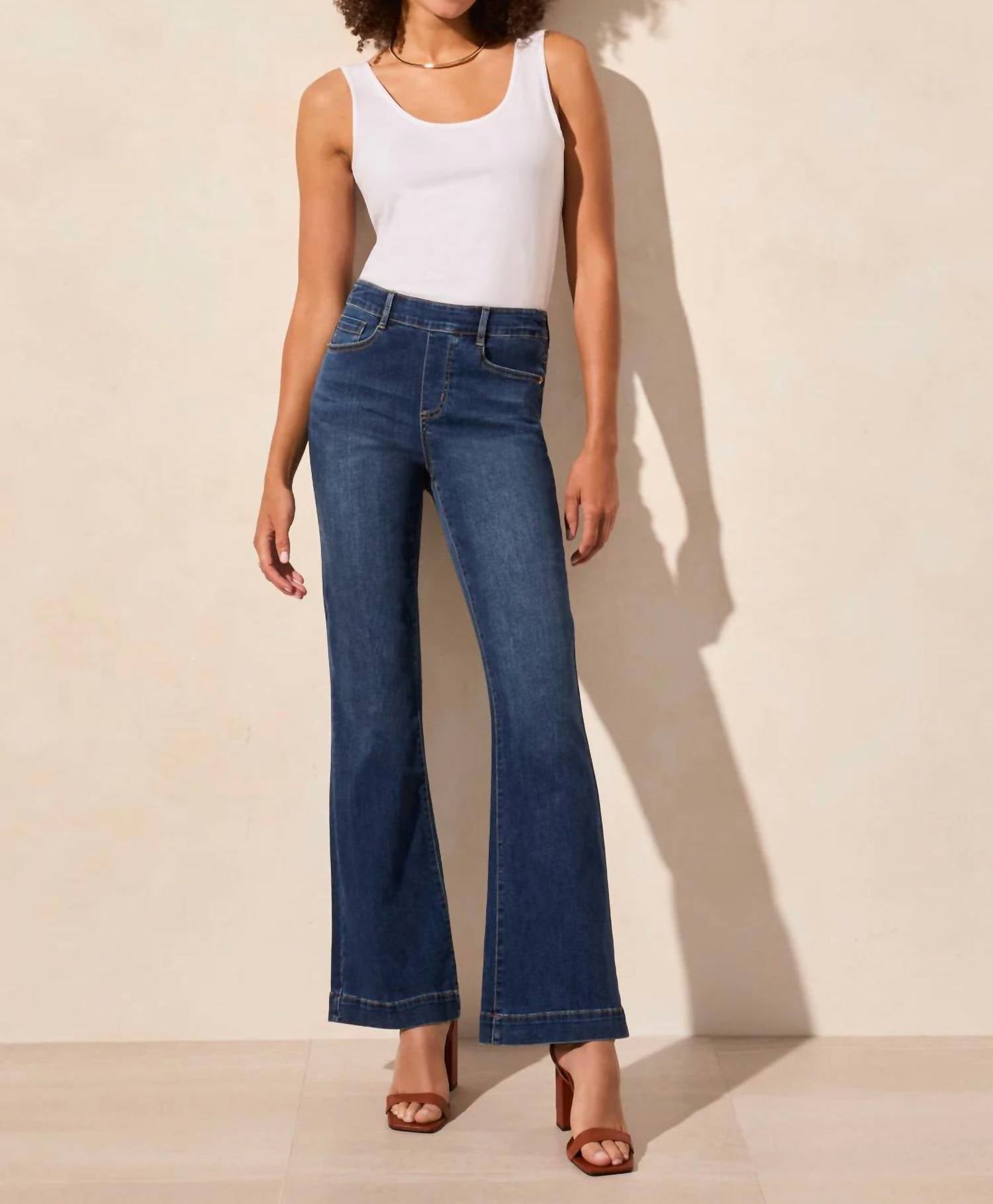Tribal - Audrey Pull On Flare Leg Pants