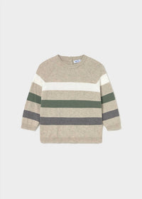 Mayoral - Boy's Block Stripe Sweater