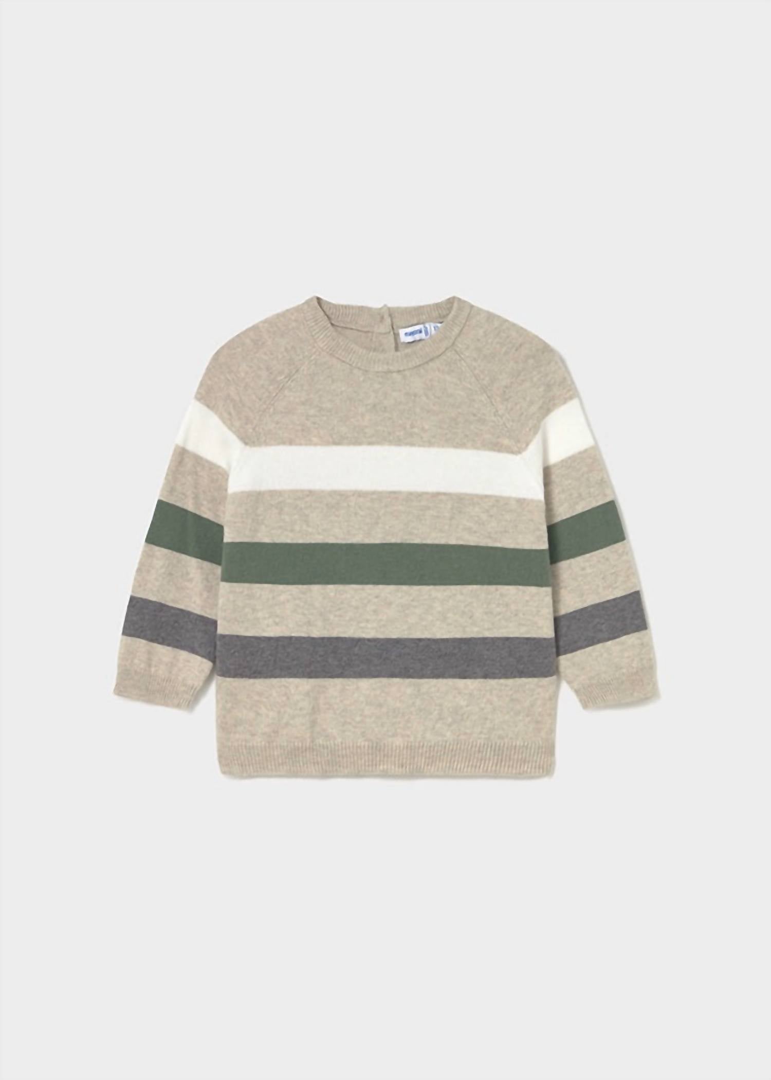 Mayoral - Boy's Block Stripe Sweater
