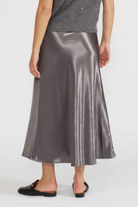 Lucy Paris - Barbara Satin Skirt