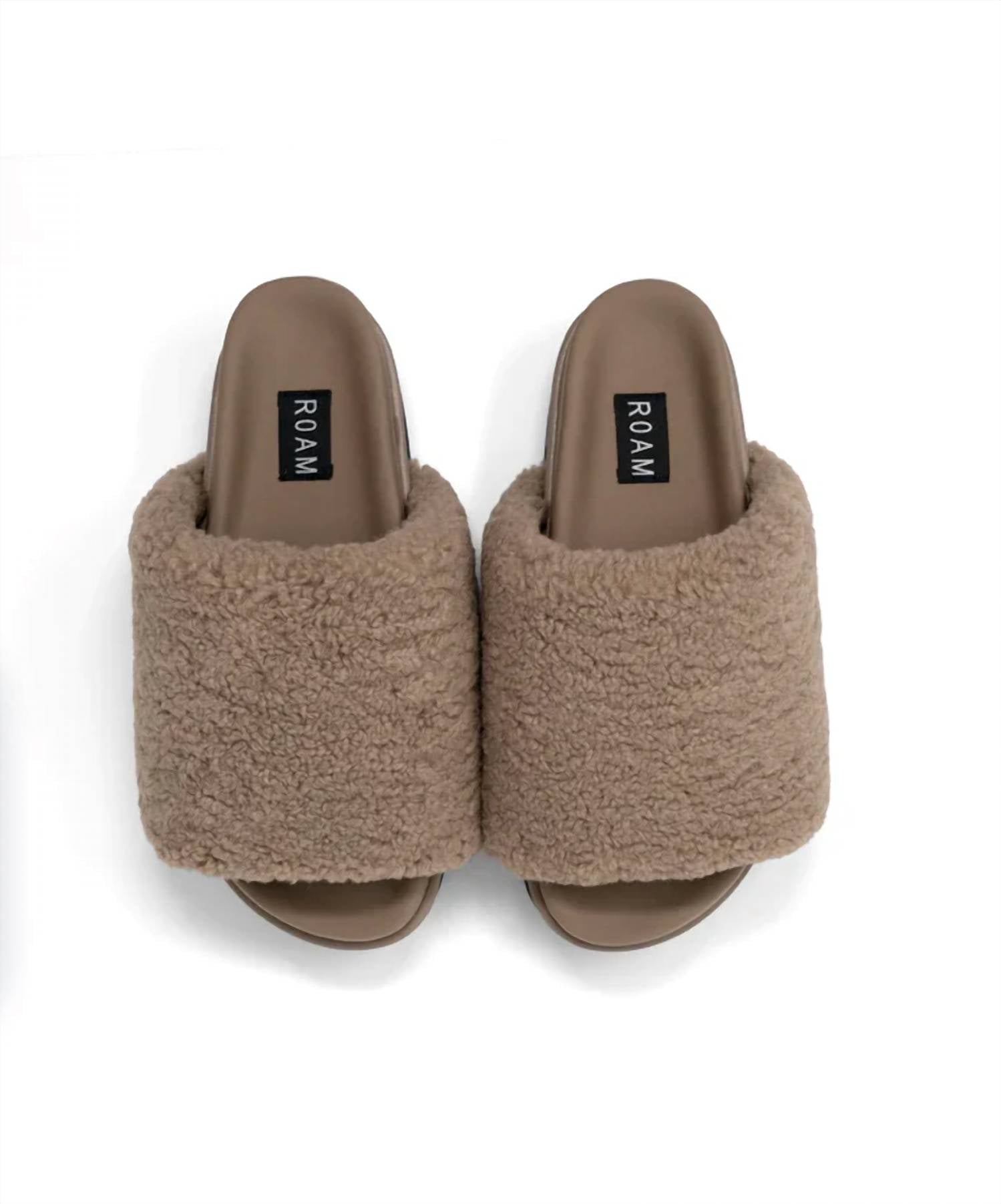 Roam - Women's Fuzzy Platform Sandal
