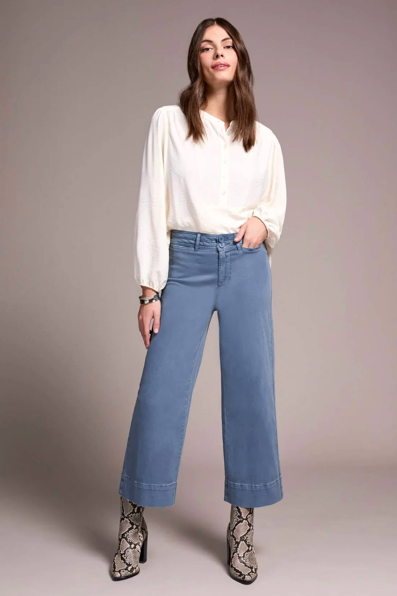 Tribal - Comfort Stretch High Rise Palazzo Pants