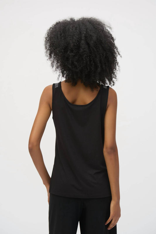 Joseph Ribkoff - Jersey Straight Fit Sleeveless Top