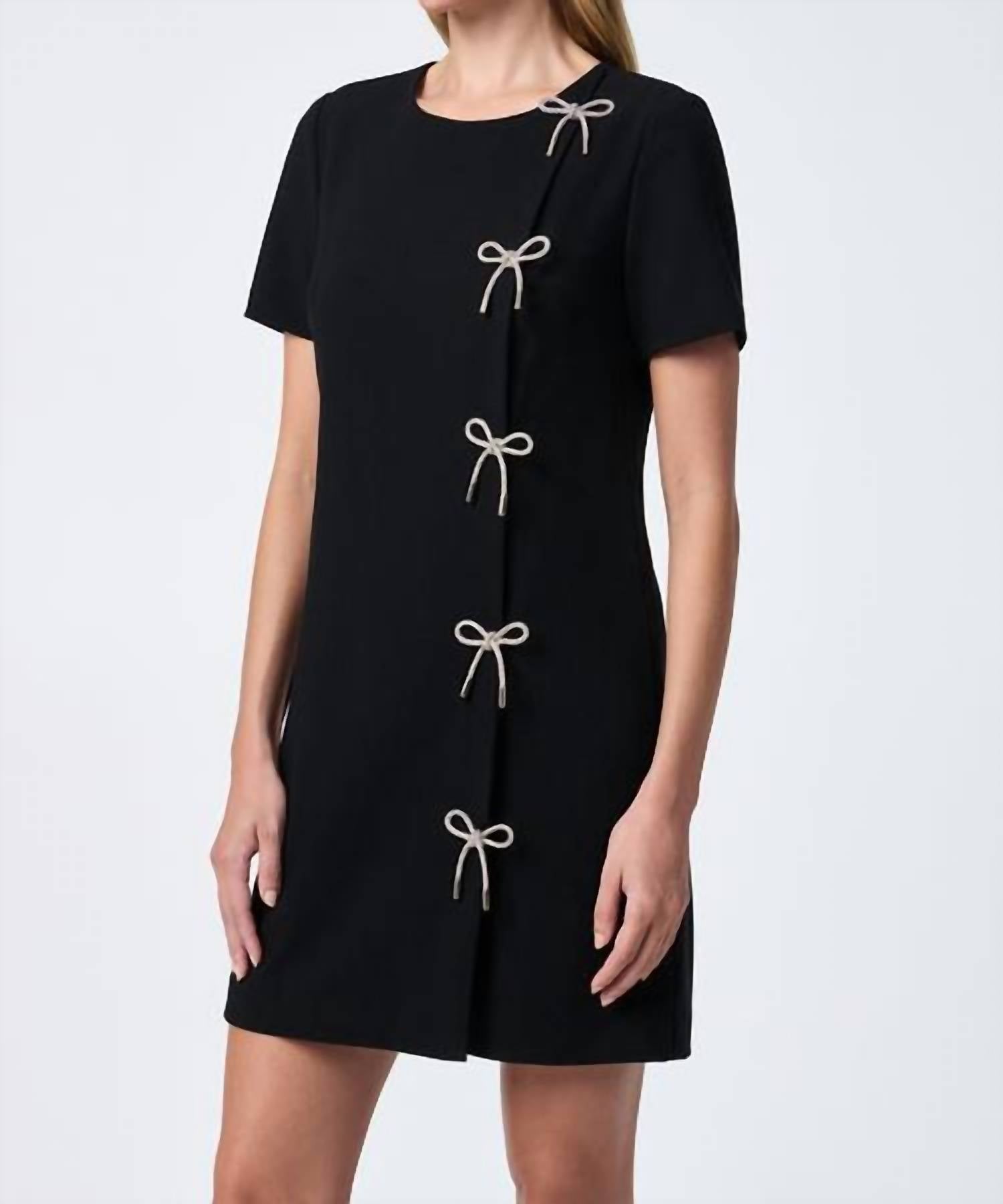 Trina Turk - Diamonds Crystal Bows Sheath Dress