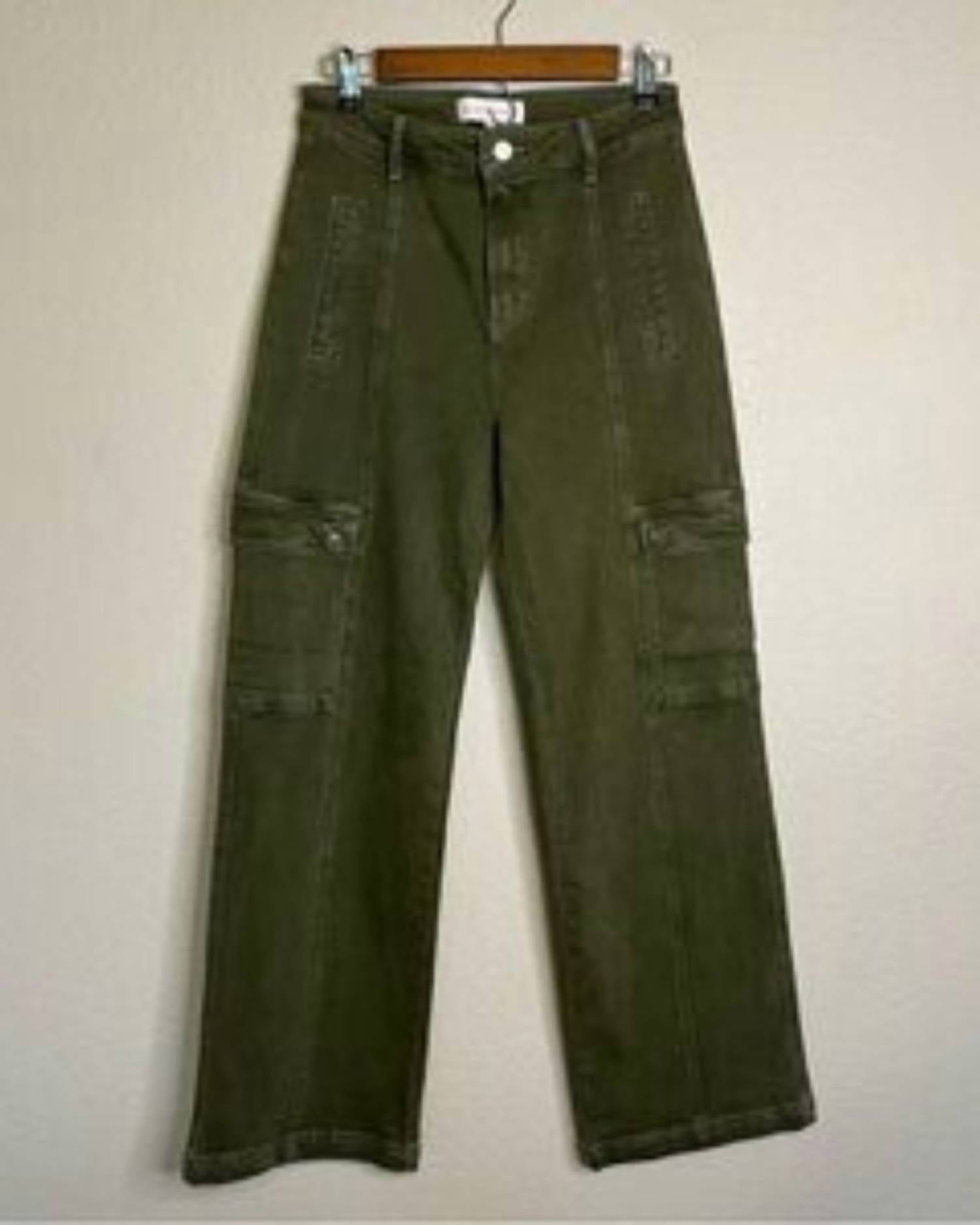 Risen - Women's Wide Leg Cargo Pants