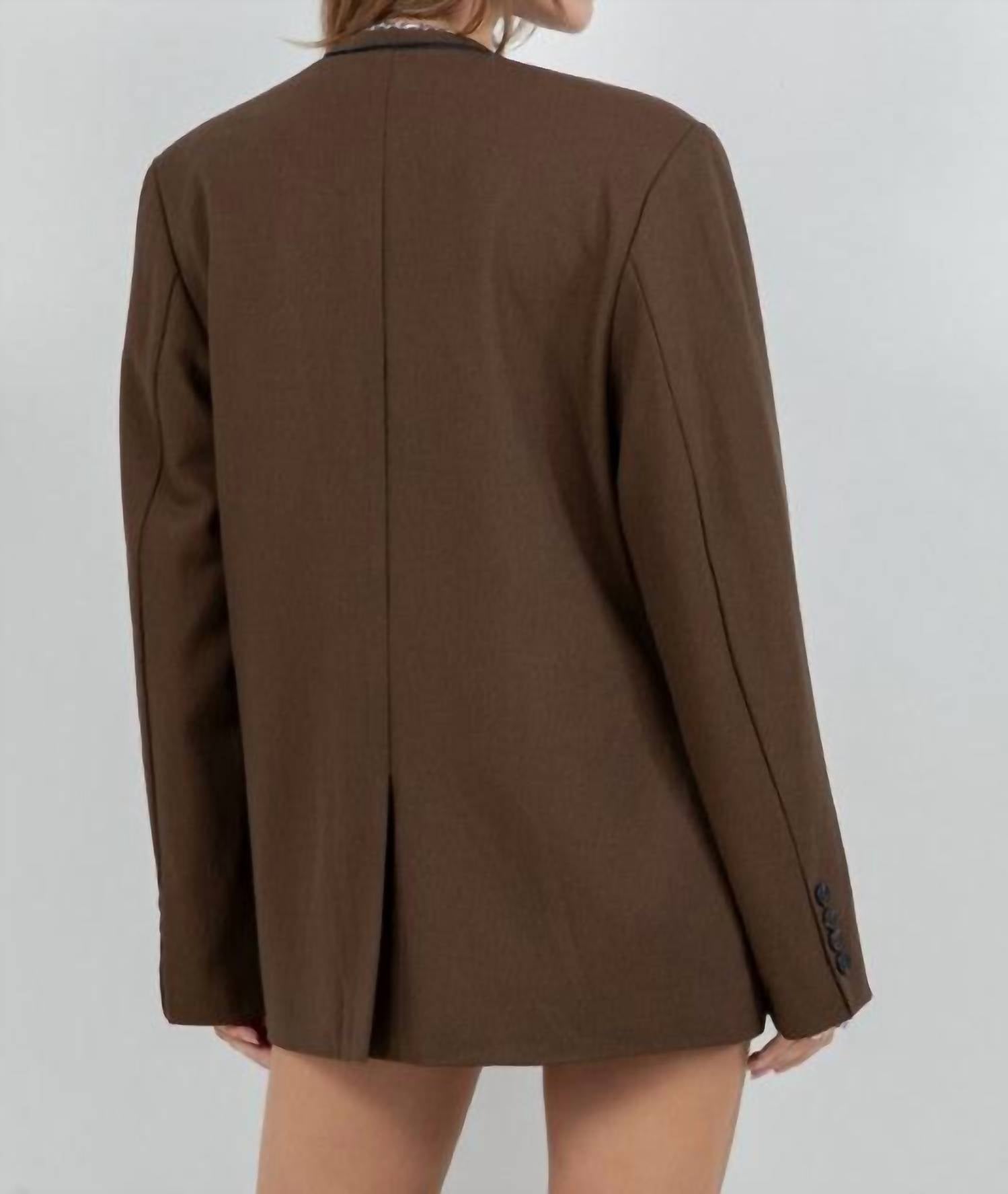 Whiteroom+Cactus - Andromeda Blazer Top
