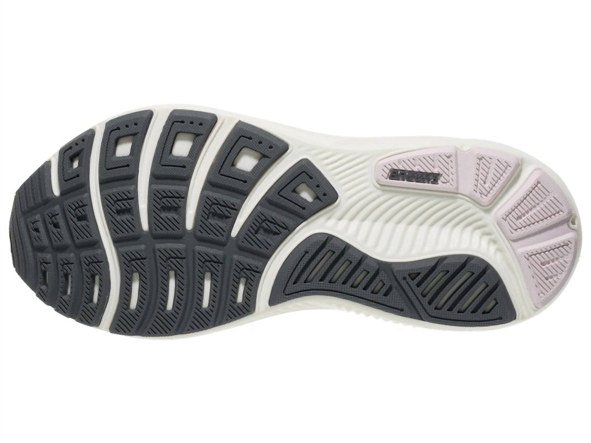 BROOKS Women's Ghost 17 Sneaker in poppy seed pink bluewash - women's sneaker - view 4