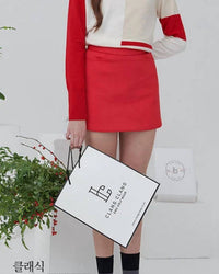 Clang Clang - Classic Simple A-line Heat-up Skirt