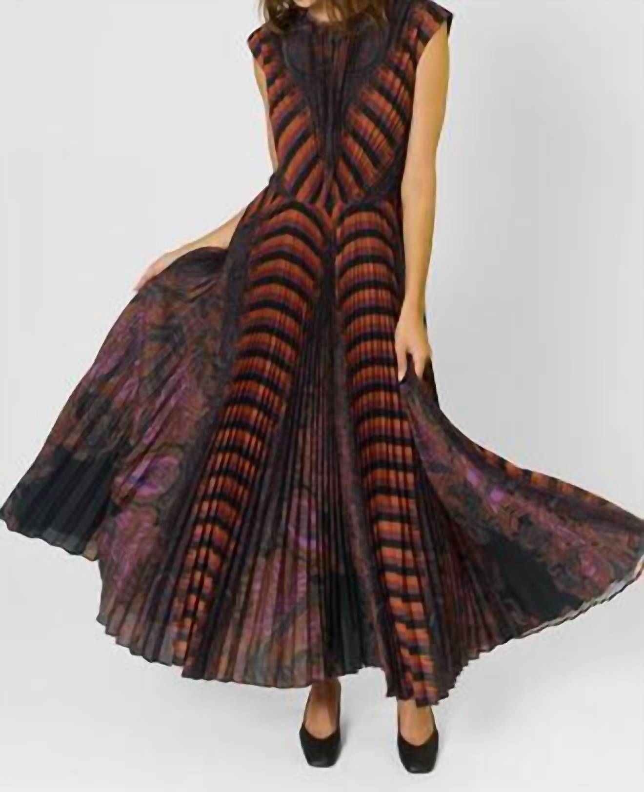 Ulla Johnson - Violeta Pleated Sleeveless Dress