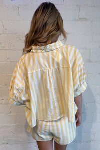 Adeline - Limoncello Boxy Shirt