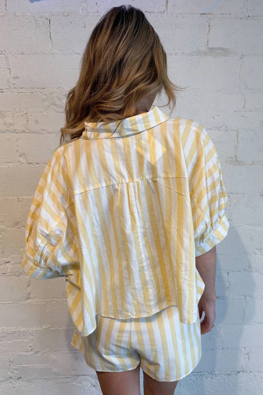 Adeline - Limoncello Boxy Shirt