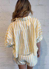 Adeline - Limoncello Boxy Shirt