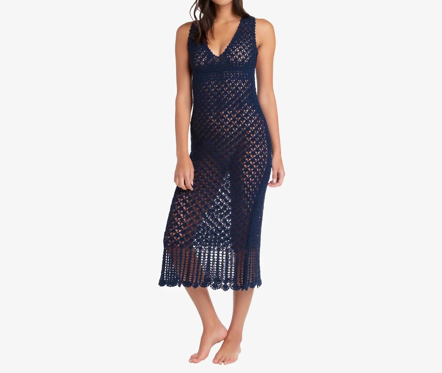 Helen Jon - Claudia Crochet Midi Dress