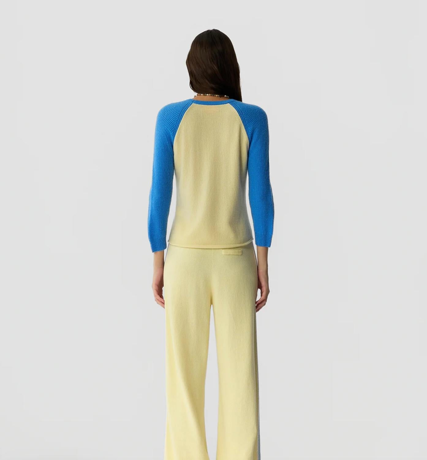 Guest In Residence - Cashmere Baseball Tee