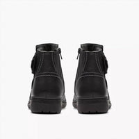 Clarks Women's Carleigh Style Leather Ankle Boots in black - women's shoe - alternate view