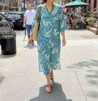 Jade - Trimmed Midi Dress