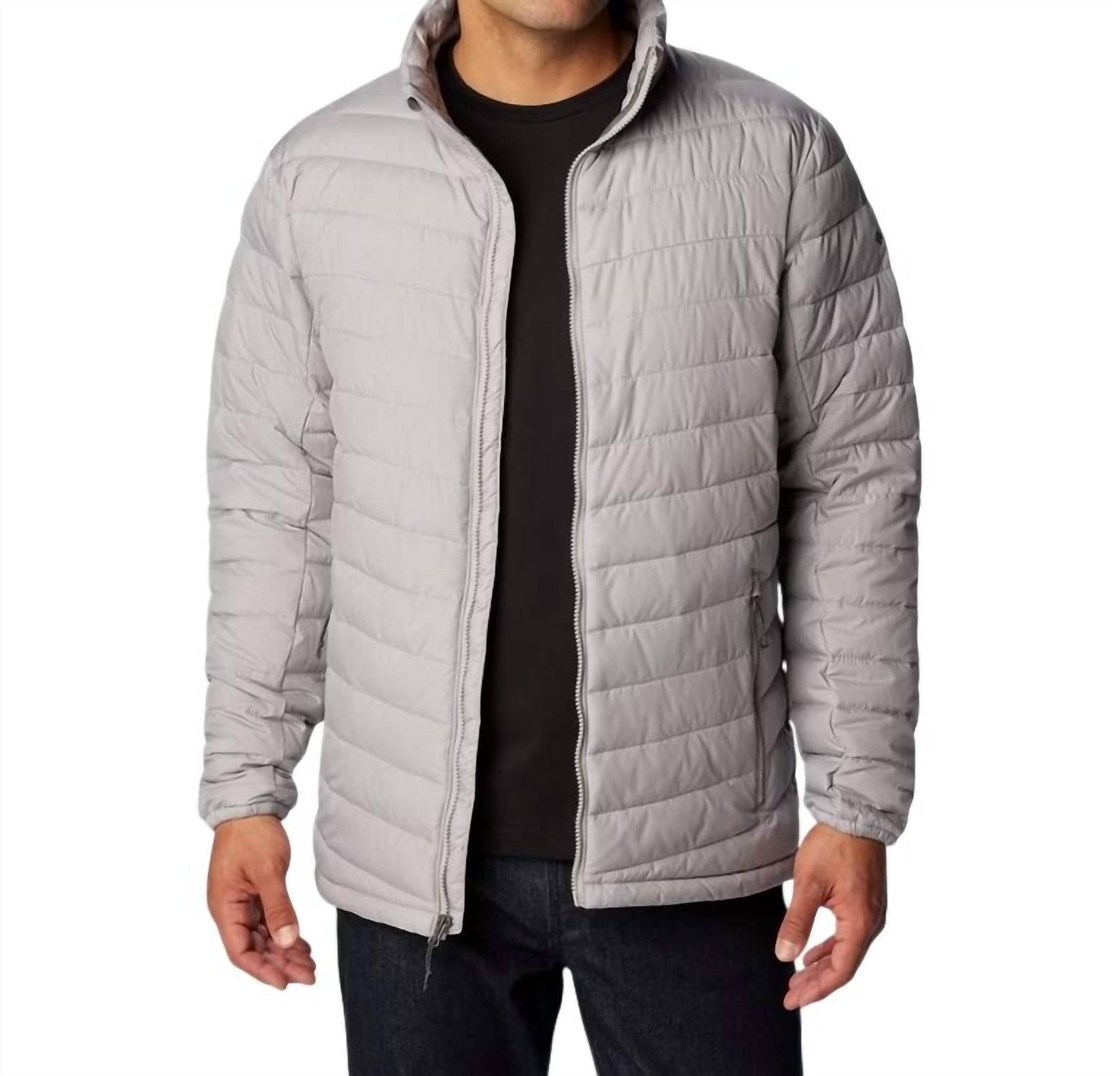 Columbia Men’s Slope Edge Insulated Winter Jacket in gray - men's jacket - view 4