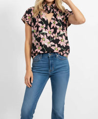 Never A Wallflower - Vicki Short Sleeve Top