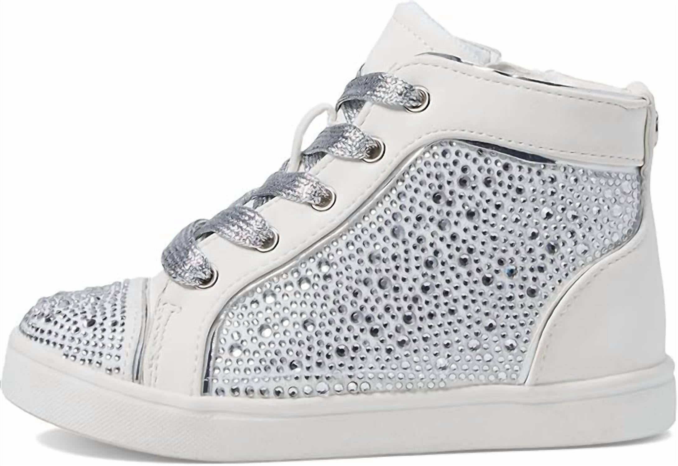 Nina Women's Cossette Sneakers in white microsuede - women's sneaker - view 4