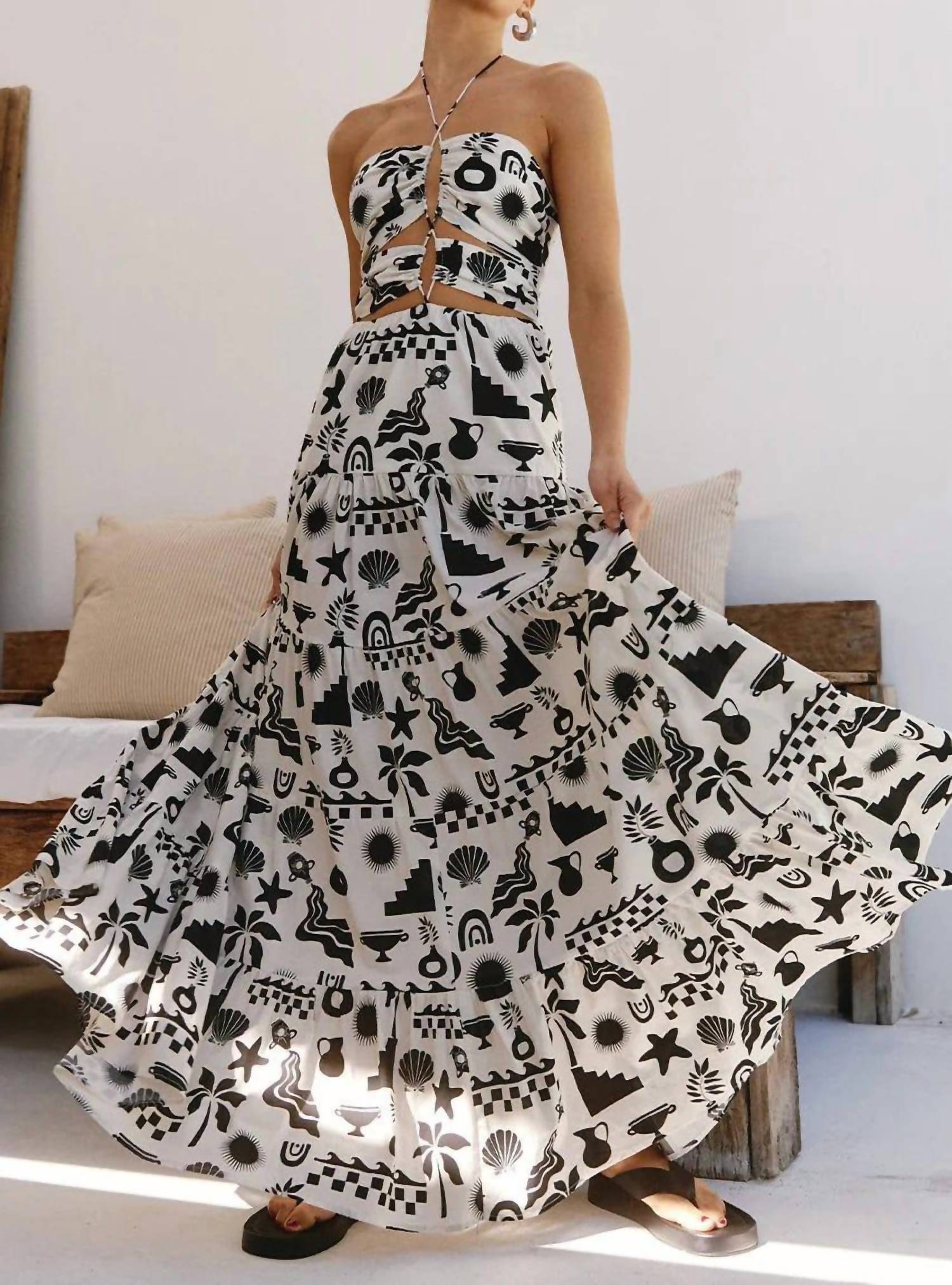 Runaway - Nia Halter Dress