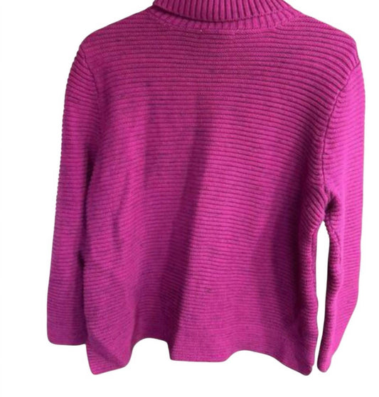 Habitat - Women's Cotton Mix Stitch Chevron Pullover Sweater