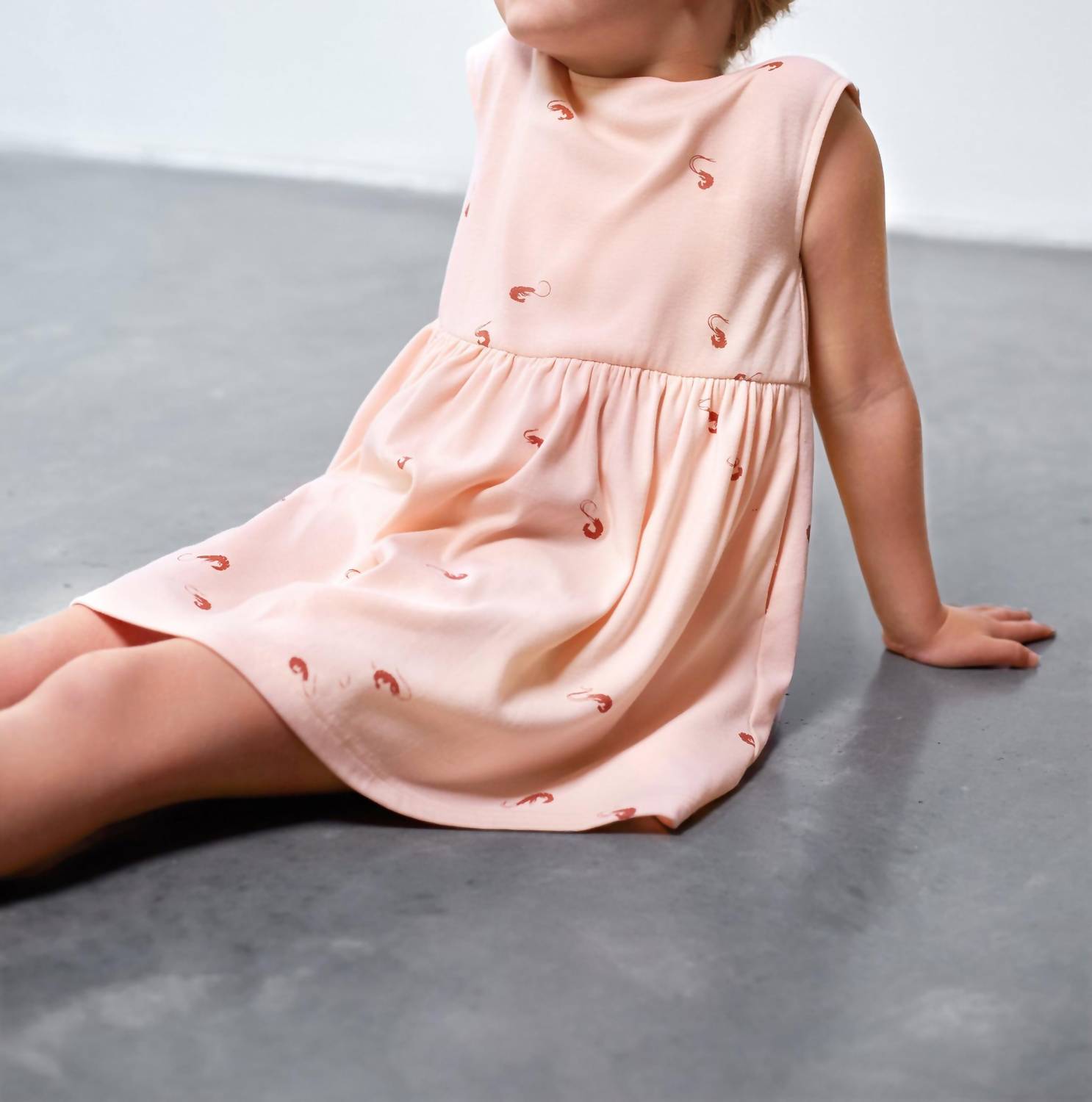 Omamimini - Fit & Flare Jersey Dress