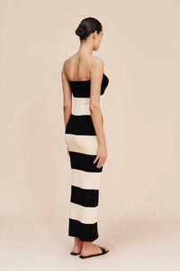 Posse - Theo Strapless Jersey Maxi Dress