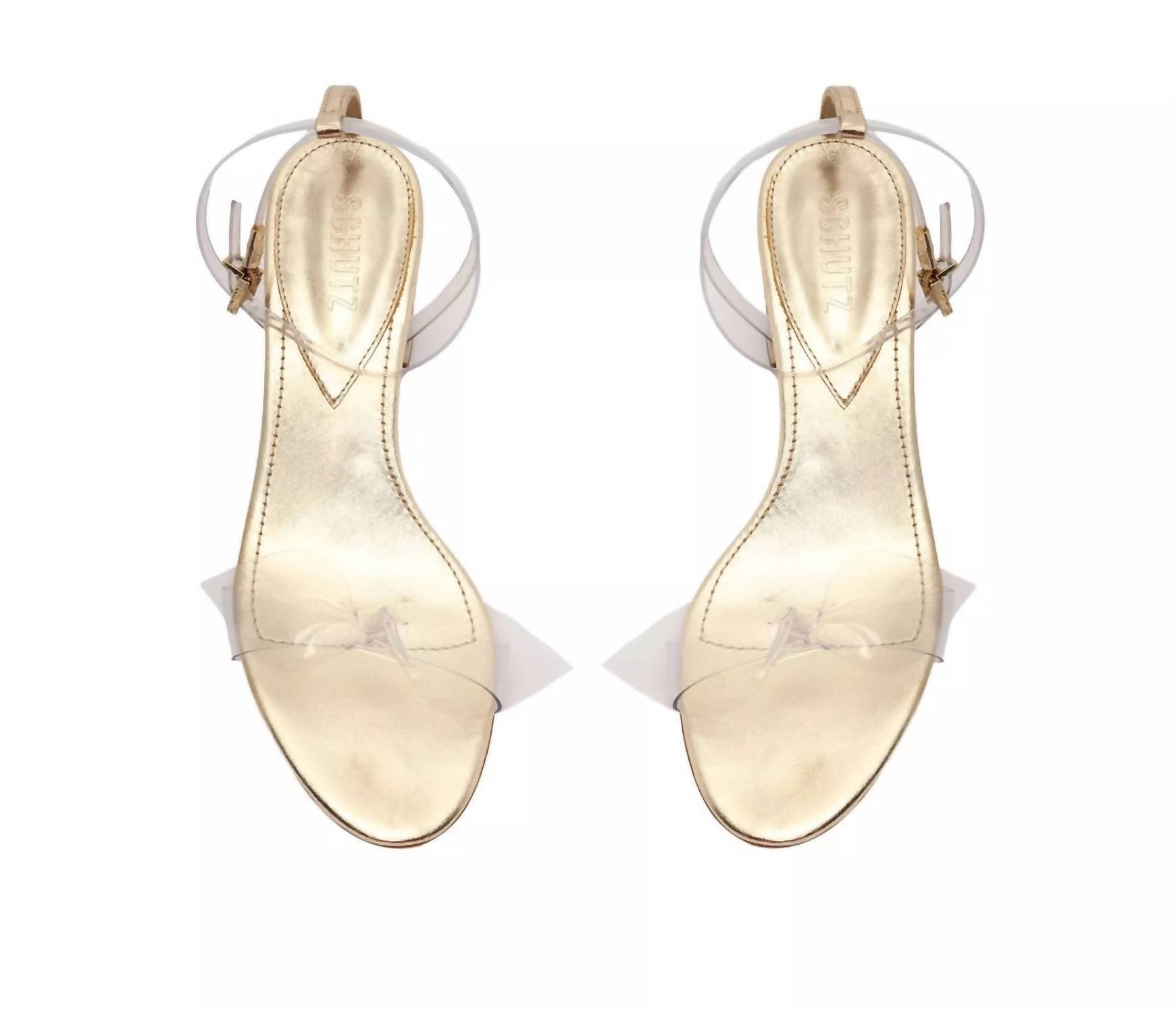 Schutz - Women's Elyda Mid Ankle Strap Block Heeled Sandals