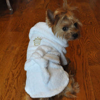 Doggie Design - Bathrobe Gold Crown