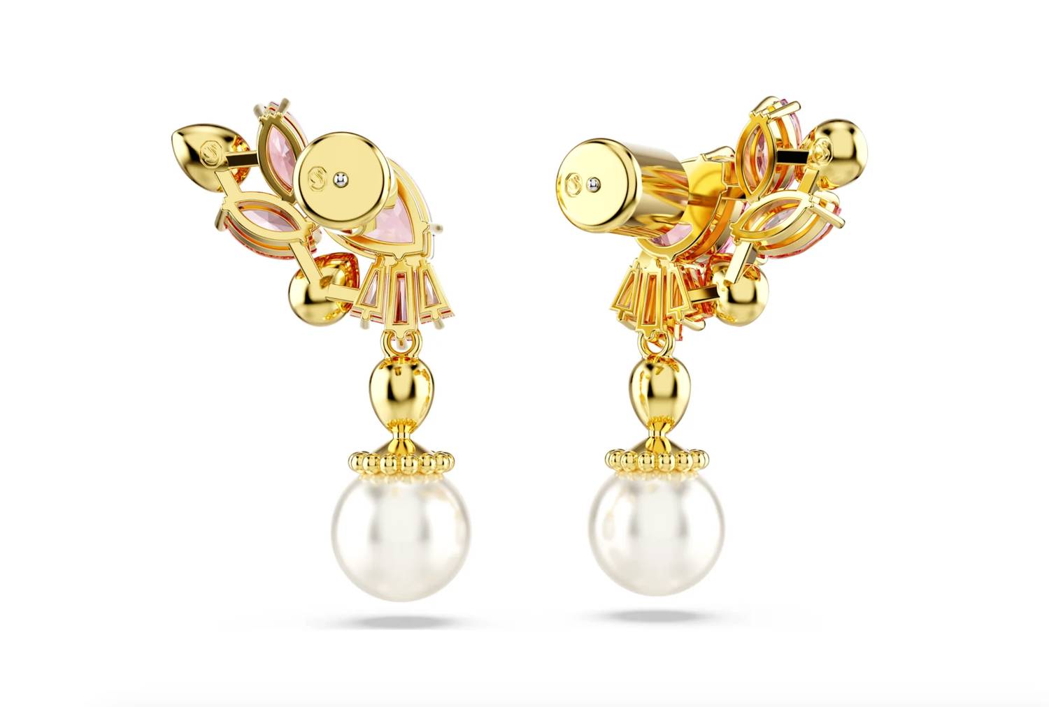 Swarovski - Women's Gema Cherry Blossom Drop Earrings