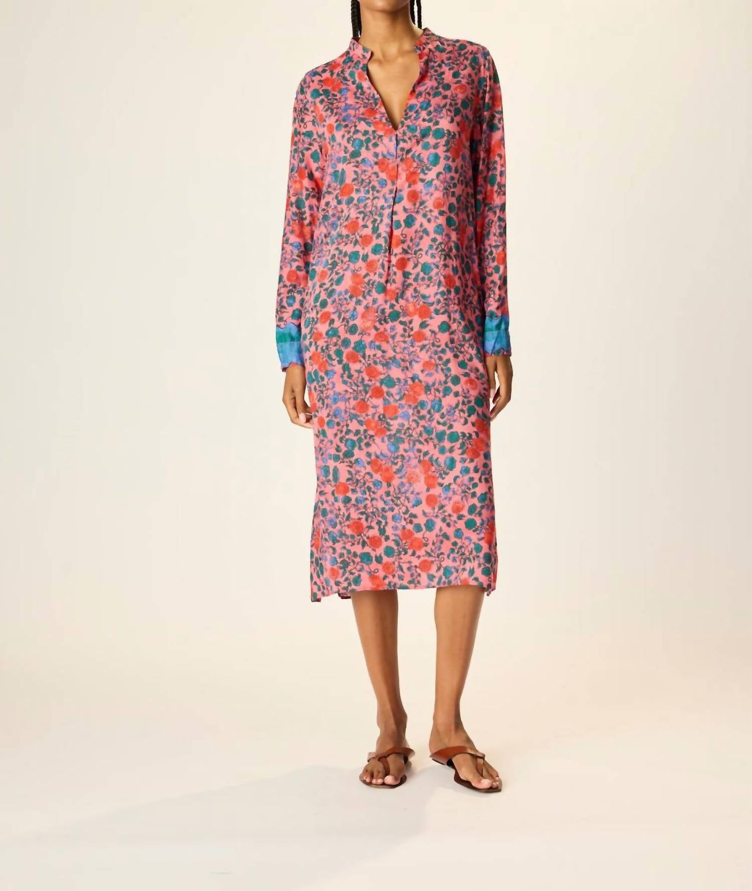 Natalie Martin - Valerie Rayon Print Dress