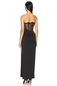 NBD Nalani Dress in black - women's dress - alternate view