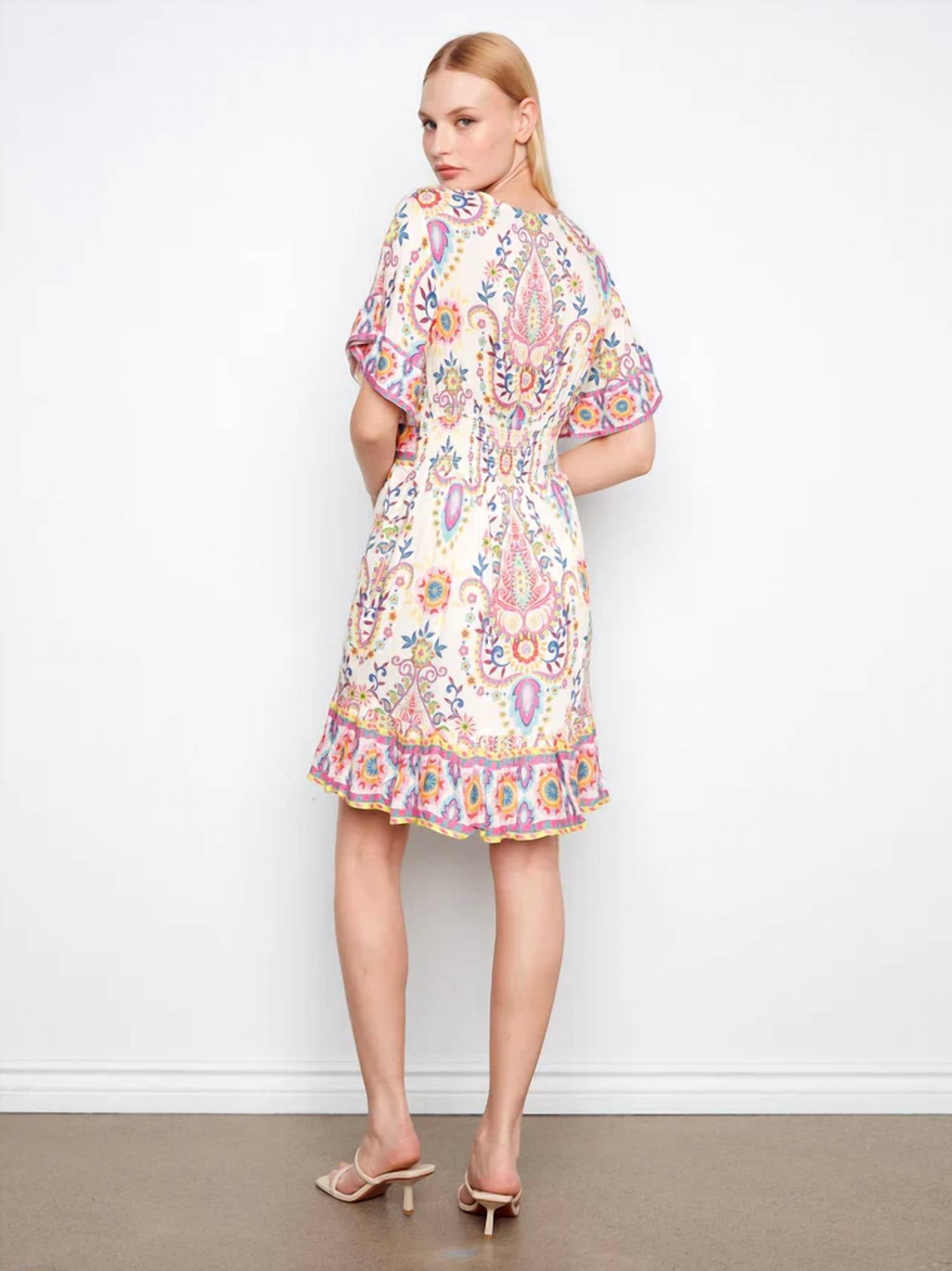 Charlie B - Carnival Print Dress