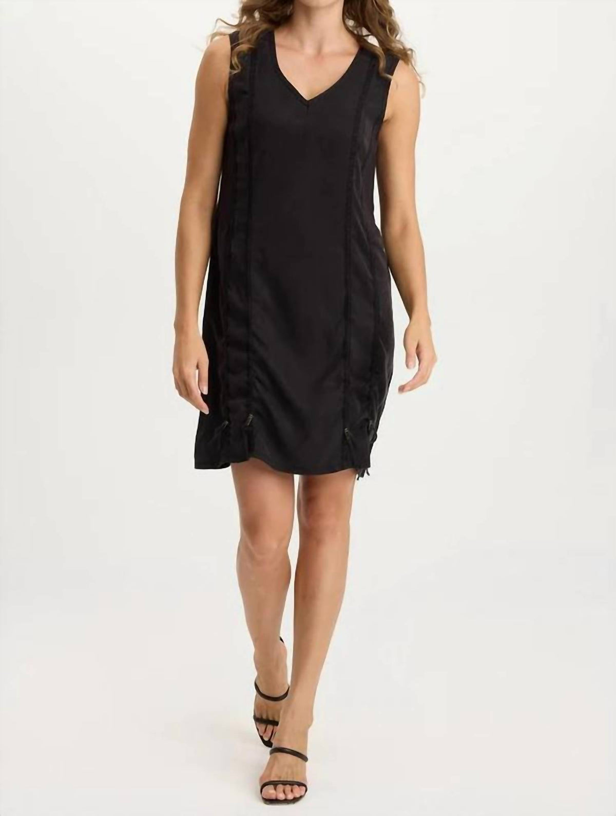 Xcvi - Karima Twill Corded Cinch Tank Dress