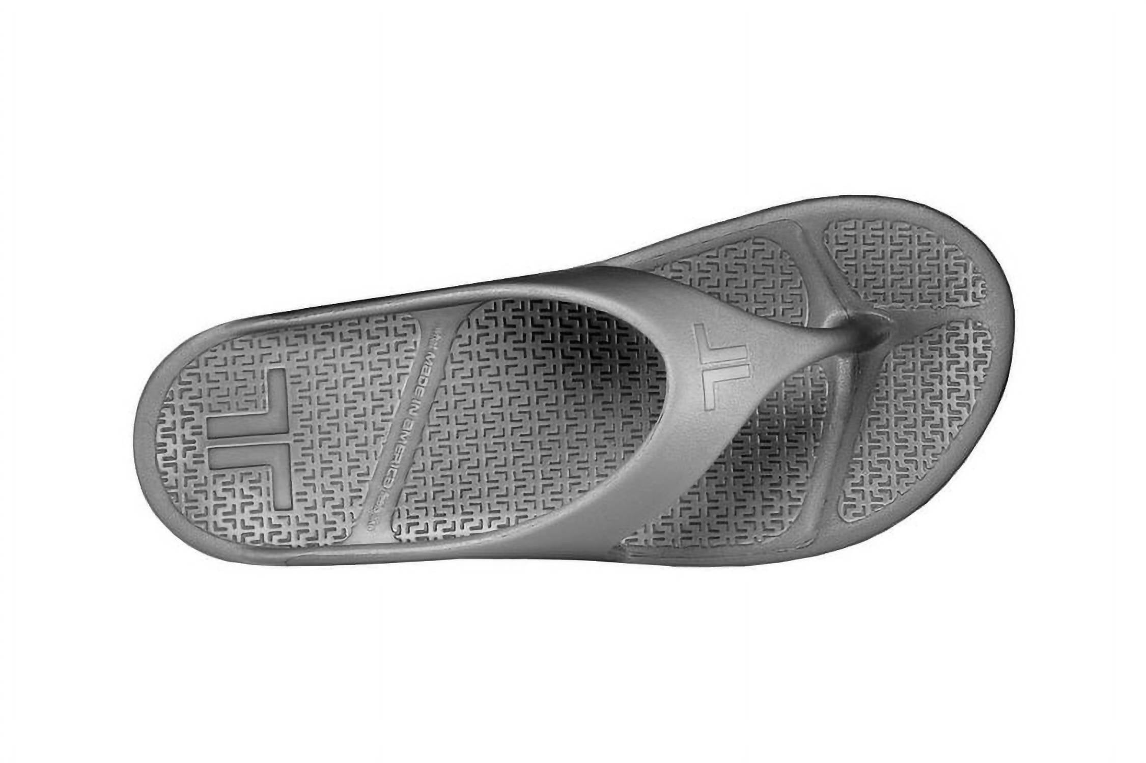 Telic Unisex Energy Flip Flop in dolphin gray - item - detail view