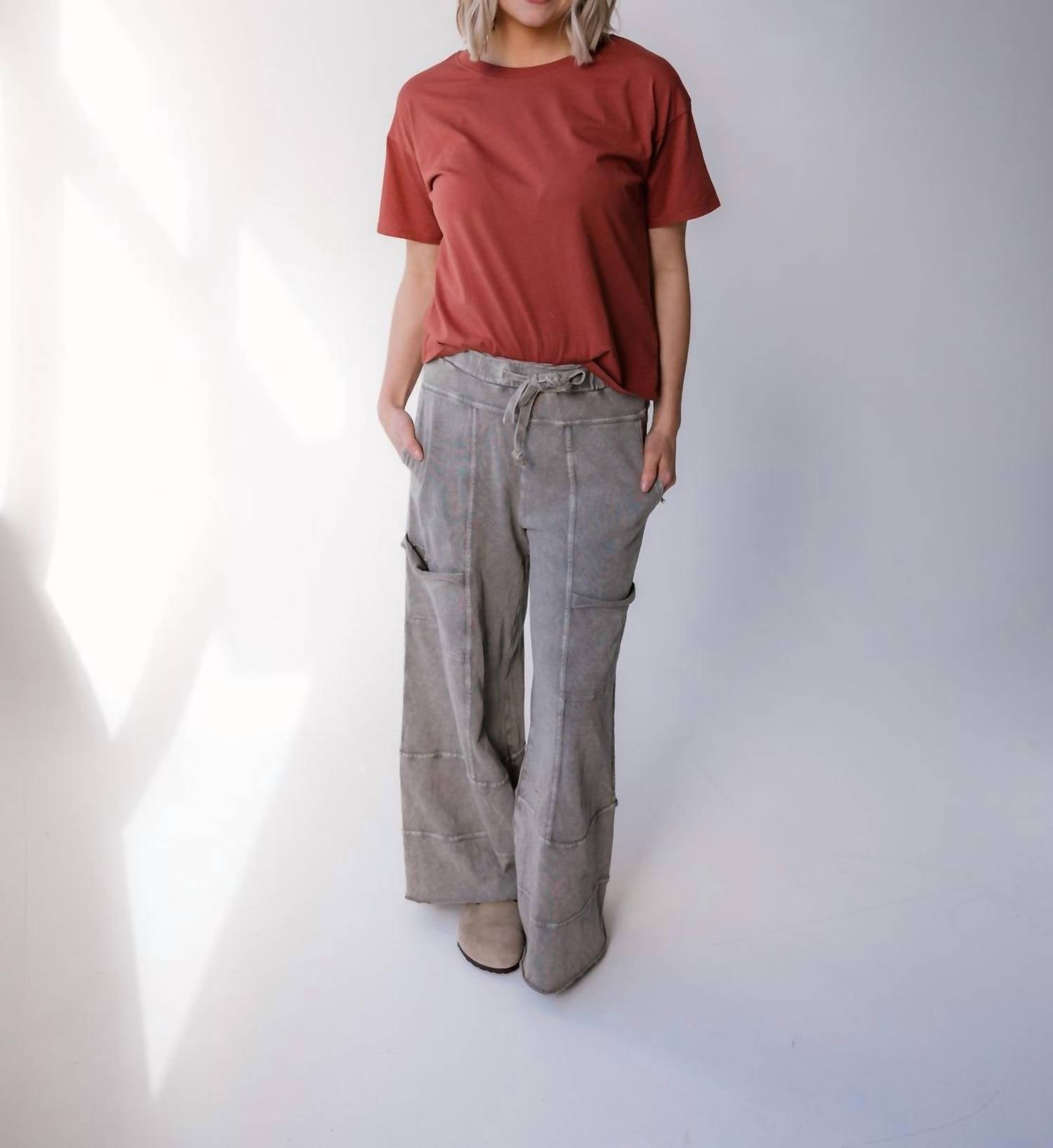 Easel - Rainey Mineral Wash Pant