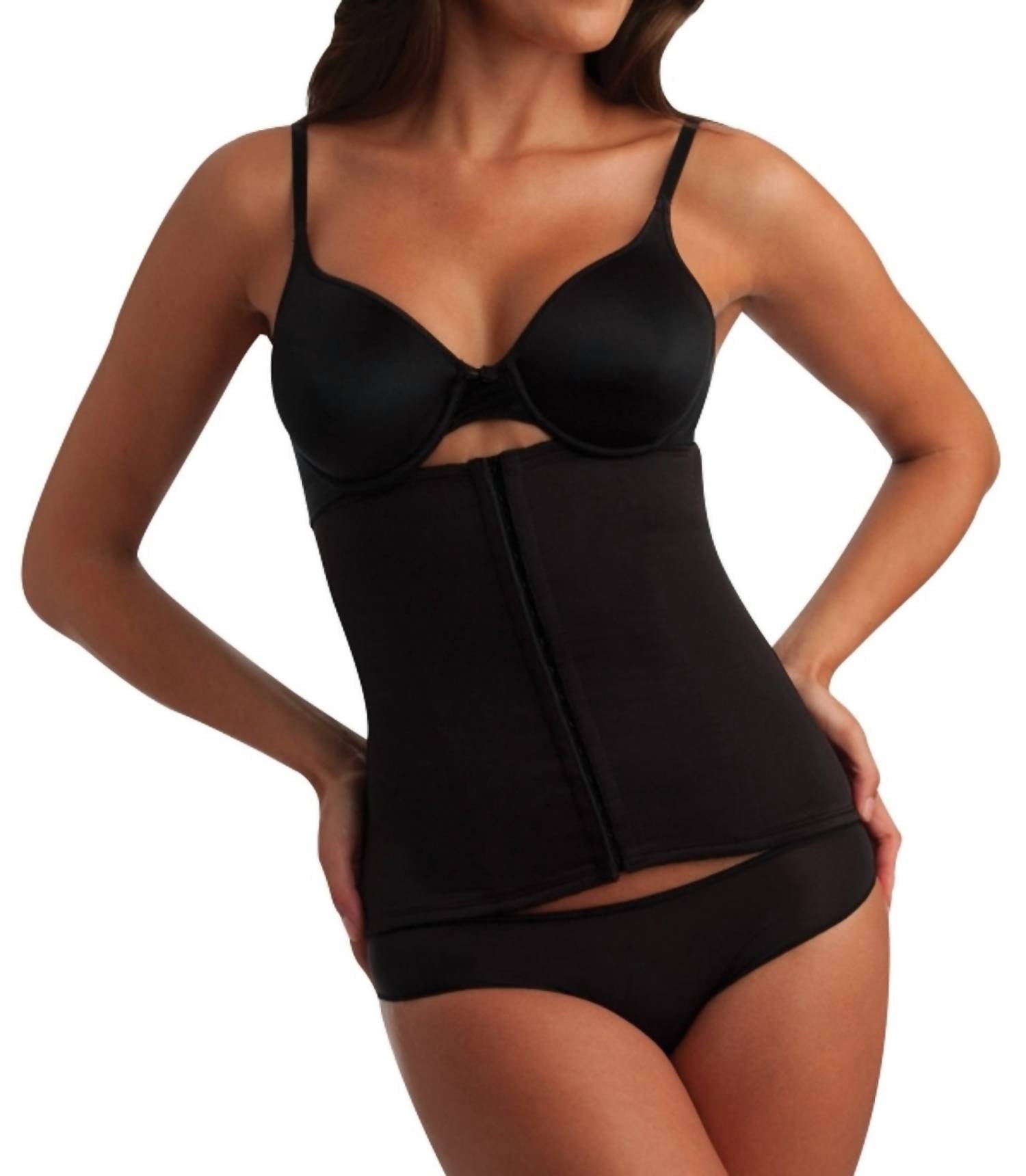 Miraclesuit Inches Off Waist Cincher in black - women's intimate