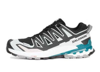 SALOMON Women's Xa Pro 3d V9 Gtx Shoe in black turquoise white - women's shoe