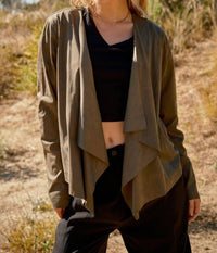 And The Why - Wide Awake Sueded Moto Jacket
