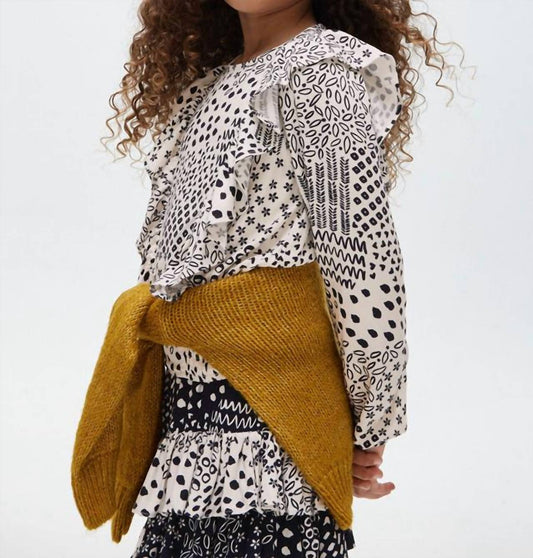 Mayoral - Girls' Abstract Printed Blouse