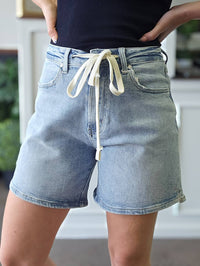 AnnieWear Diane Shorts in blue - women's shorts - detail view