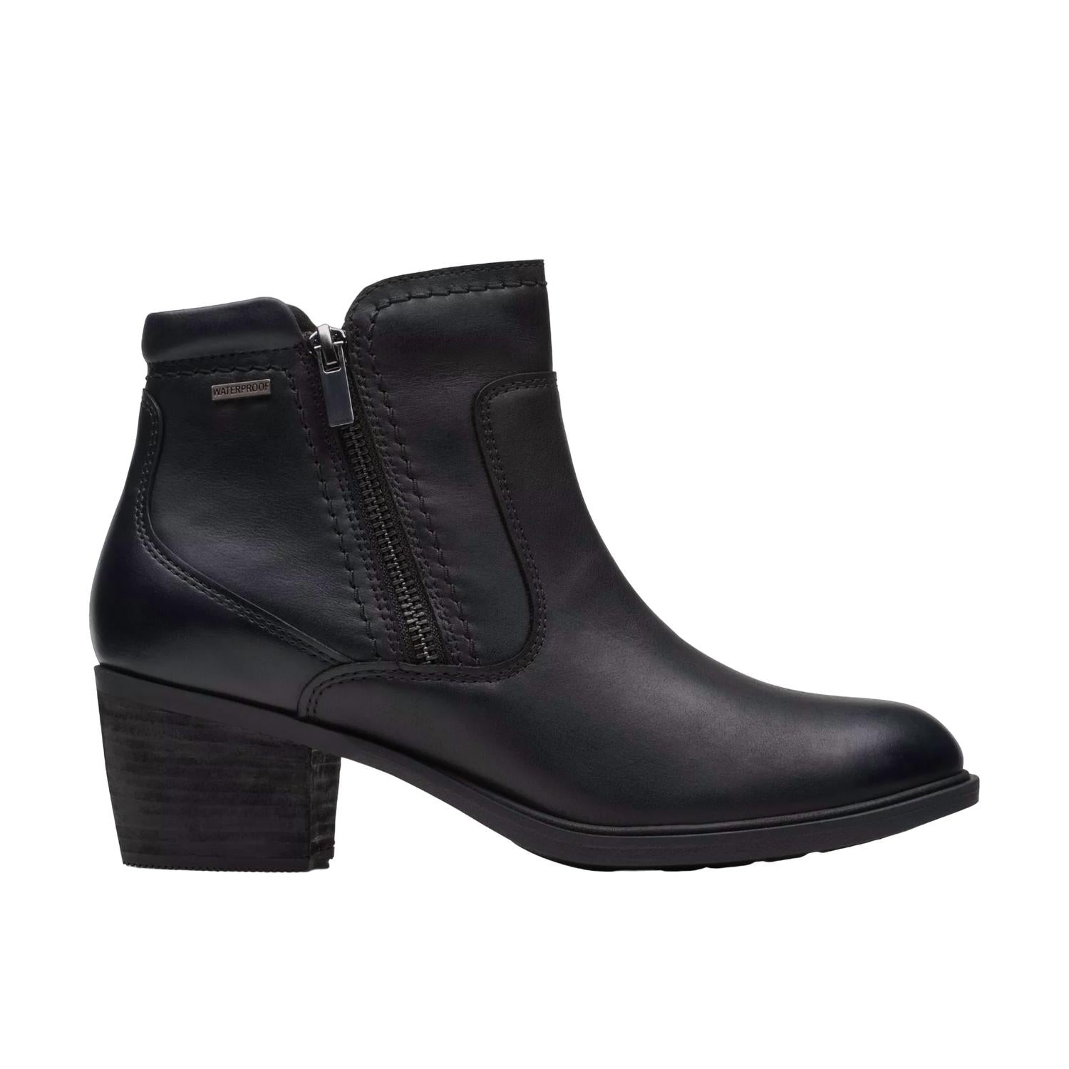Clarks - Women's Neva Zip Booties