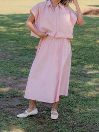 Lenora - Savoy Top And Skirt Set