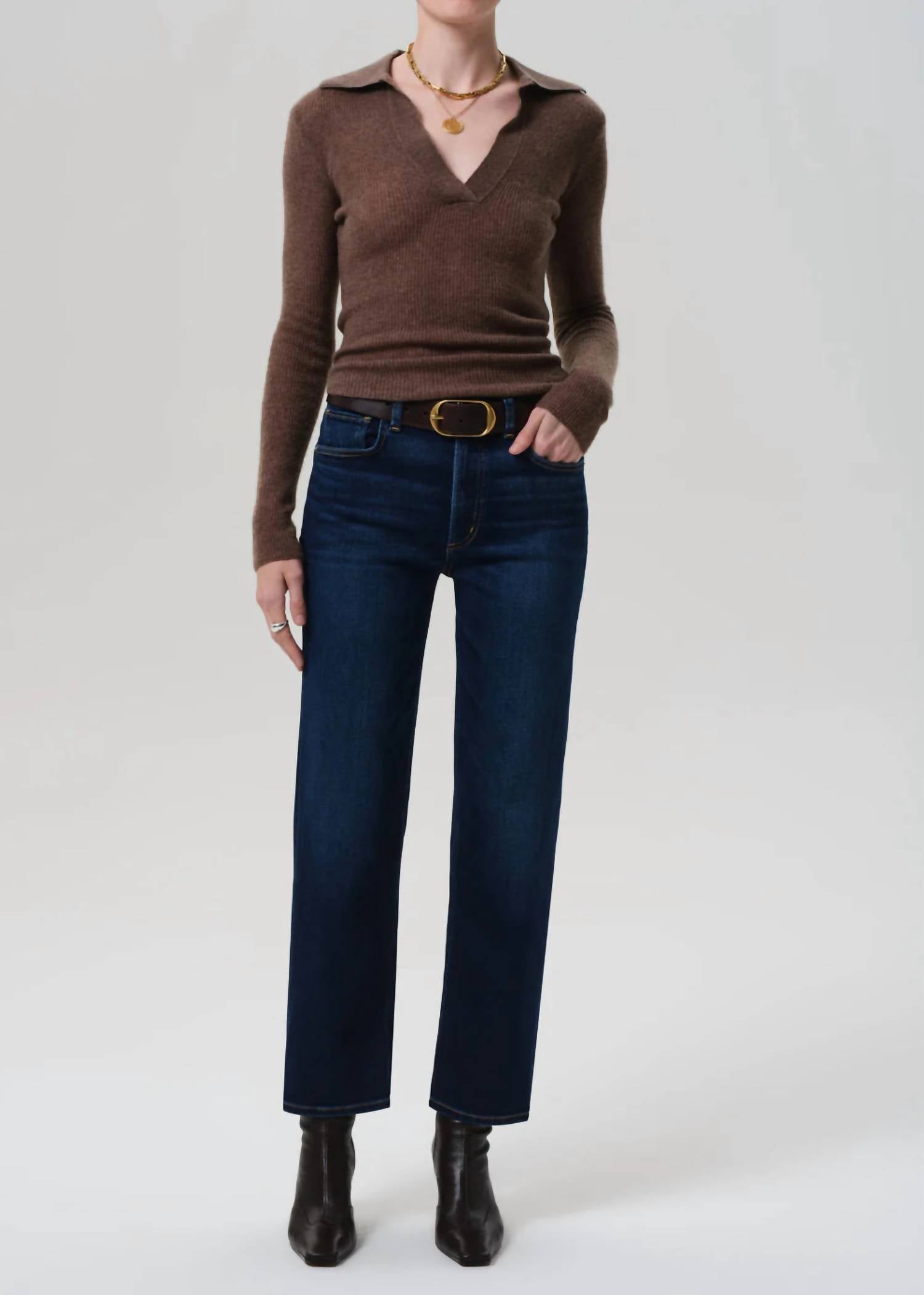 Citizens Of Humanity - Palma Straight Leg Clean Hem Jeans