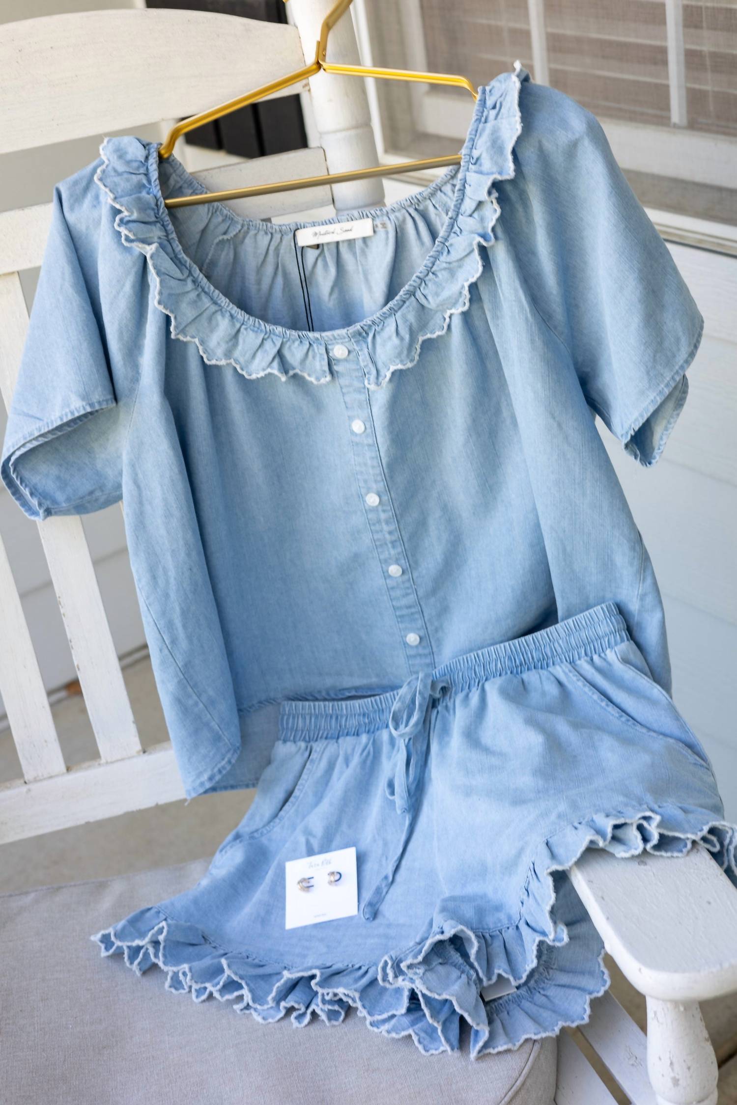Mustard Seed - Austyn Chambray Set