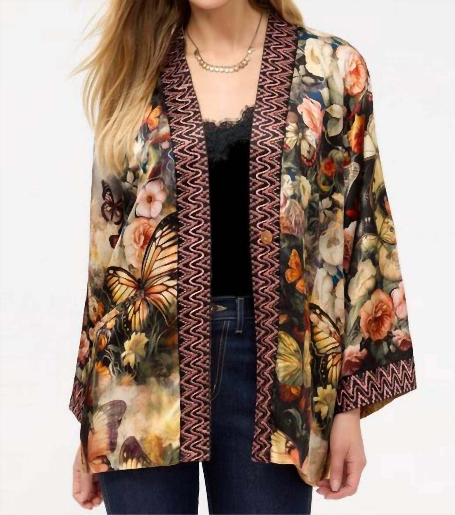 Johnny Was - MERHAWI REVERSIBLE KIMONO