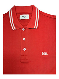 Bally - Men's Tipped Regular Fit Cotton Polo Shirt
