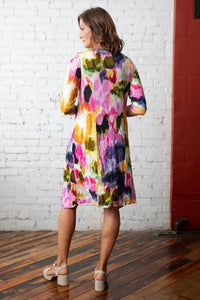 Olivia By Habitat - Tissue Crinkle Garden Stephanie Dress